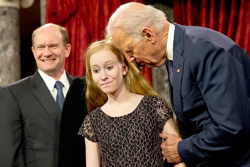 Joe Tries to Kiss Senator’s Daughter