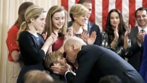 Creepy Uncle Joe Biden Kissing Young Boy