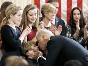 Creepy Uncle Joe Biden with Boy