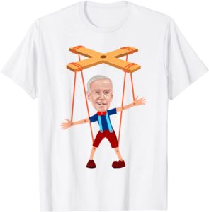 Funny anti Biden shirt as a puppet